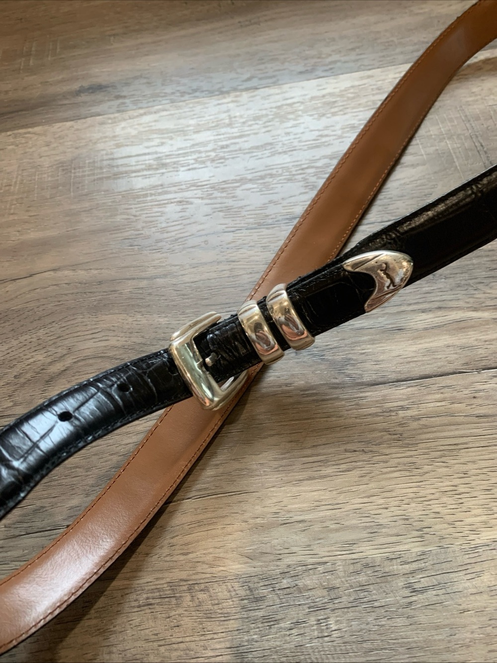 Enmon Men's Leather Belt Size 44
